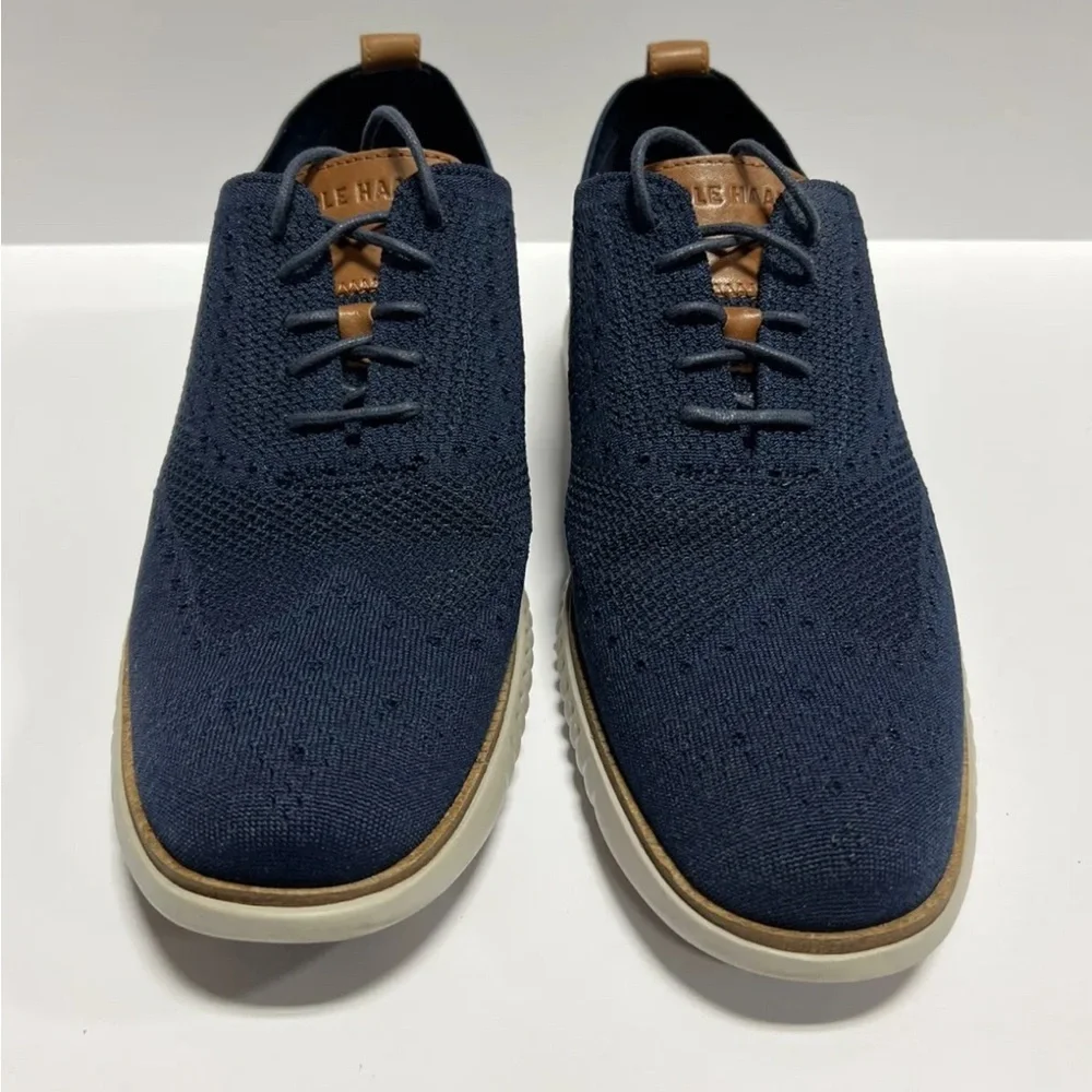 Cole Haan Mens 2.zerogrand Stitchlite Oxford Blue Size 12 M